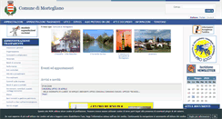 Desktop Screenshot of comune.mortegliano.ud.it